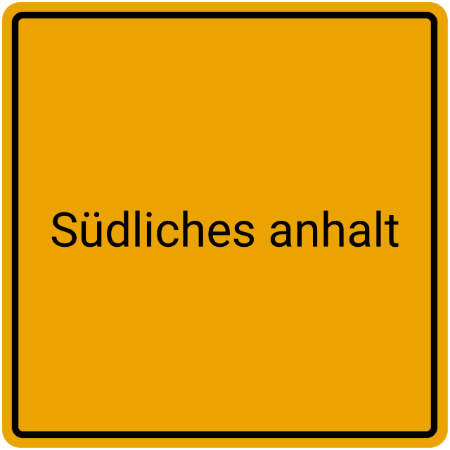 Meldebestätigung Südliches Anhalt